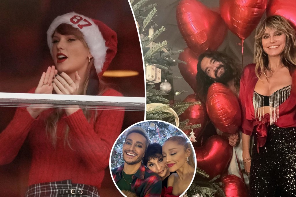 Célébrités Célèbrent Noël: Taylor Swift, Ariana Grande, Oprah, et plus