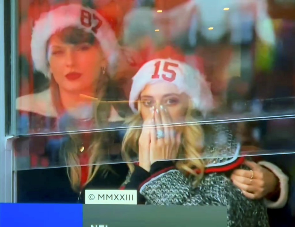 Taylor Swift console une Brittany Mahomes stupéfiée après la défaite de Chiefs à Noël
