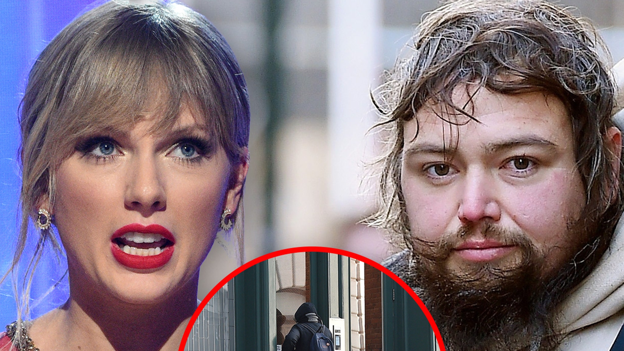 Un homme arrêté sur mandat non lié a essayé d’ouvrir la porte de l’immeuble de Taylor Swift